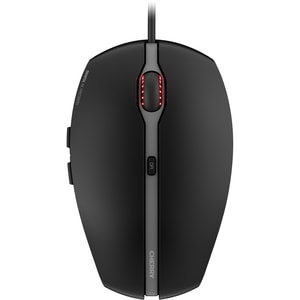 CHERRY GENTIX 4K Mouse - USB - Optical - 6 Button(s) - Black - Cable - 3600 dpi - Scroll Wheel - Small/Large Hand/Palm Siz