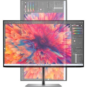 HP Z24q G3 24.0" Class WQHD LCD Monitor - 16:9 - Black, Silver - 60.5 cm (23.8") Viewable - In-plane Switching (IPS) Techn