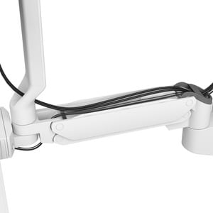 Ergotron CareFit Mounting Arm for Monitor, Mouse, Keyboard, LCD Display, Mount Extension - White - Height Adjustable - 68.