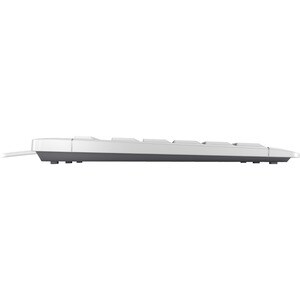 CHERRY STREAM Keyboard - Cable Connectivity - USB Interface - English (UK) - Scissors Keyswitch - 10 Hot Key(s) - Volume D