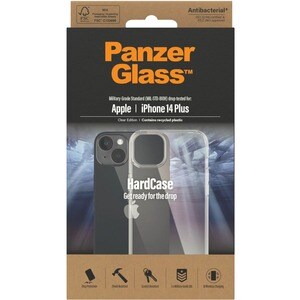PanzerGlass HardCase Case for Apple iPhone 14 Plus Smartphone - Clear - Bump Resistant, Drop Resistant, Yellowing Resistan