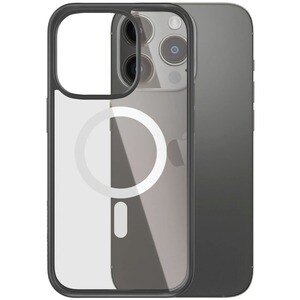 PanzerGlass ClearCase Case for Apple iPhone 14 Pro Smartphone - Black - Bacterial Resistant, Drop Resistant, Scratch Resis