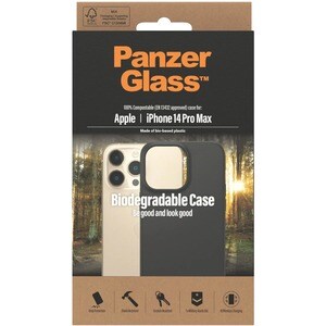 PanzerGlass Case for Apple iPhone 14 Pro Max Smartphone - Black - Scratch Resistant, Impact Resistant, Drop Resistant, Sho