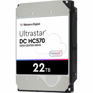HGST Ultrastar DC HC570 0F48154 22 TB Hard Drive - 3.5" Internal - SATA (SATA/600) - Conventional Magnetic Recording (CMR)
