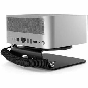 Compulocks Mac Studio Security Stand Black - Improves ventilation for your Mac Studio, Fits perfectly in workspaces, Easil