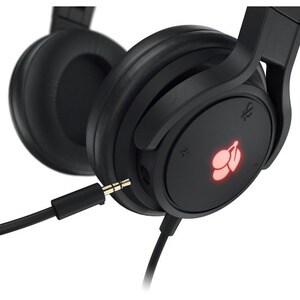 CHERRY HC 2.2 Wired On-ear Stereo Gaming Headset - Black - Binaural - Ear-cup - 32 Ohm - 20 Hz to 20 kHz - 220 cm Cable - USB
