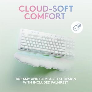 Logitech G715 Gaming Keyboard - Wireless Connectivity - Bluetooth - RGB LED - 87 Key(s) - Volume Control Hot Key(s) - Chro