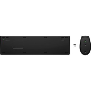 Clavier et souris HP 655 - USB Type A Sans fil RF Clavier - Couleur du clavier/pavé tactile: Noir - USB Type A Sans fil RF