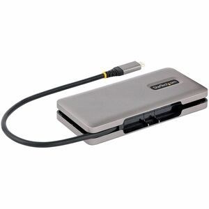 StarTech.com 4-Port USB-C Hub, USB-A | USB-C Ports, USB 3.2 Gen 2, 10Gbps, Bus Powered, 12.6in (32cm) Cable, Portable USB-