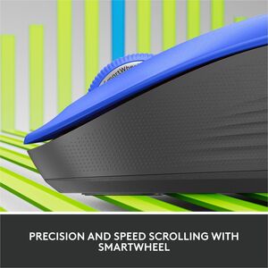 Logitech Signature M550 L Full Size Wireless Mouse - For Large Sized Hands, 2-Year Battery, Silent Clicks, Bluetooth, Blue