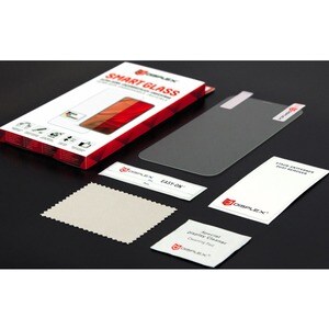 Displex Smart Glass 9H Tempered Glass, Plastic Film Screen Protector - 1 - For LCD Smartphone - Break Resistant, Fingerpri