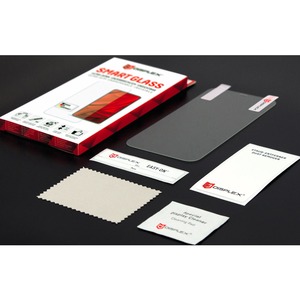 Displex Smart Glass 9H Tempered Glass, Plastic Film Screen Protector - 1 - For LCD Smartphone - Break Resistant, Fingerpri