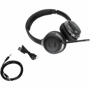 Targus Kabel/Kabellos Kopfbügel, Auf den Ohren Stereo Headset - Schwarz - Binaural - Ohraufliegend - Bluetooth - Omnidirek