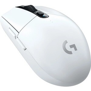 Logitech G LIGHTSPEED G304 实际大小 游戏鼠标 - 无线电频率 - USB - 光学 - 6 按钮 - 6 可编程按钮 - 白 - 无线 - 2.40 GHz - 12000 dpi