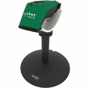 Socket Mobile SocketScan S720, Linear Barcode Plus QR Code Reader, Green & White Dock - Wireless Connectivity - 14.96" (38