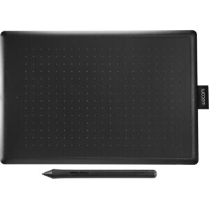 Wacom One by CTL-672 Tableta gráfica - 2540 lpi - Cable - Negro, Rojo - 216mm x 135mm Active Area - 2048 Nivel de presión 