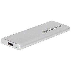 Transcend Tragbar Solid State-Laufwerk - Extern - 1 TB - Silber - USB 3.1 (Gen 2) - 520 MB/s Maximale Lesegeschwindigkeit