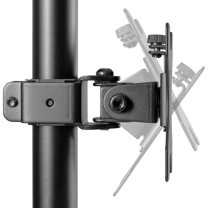 Digitus Dual Vertikal Monitorhalterung, 2x 32", 2x 8 kg. Montage: Klemme, Höchstgewichtskapazität: 8 kg, Minimum Bildschir