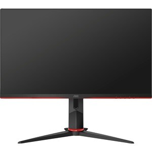 AOC 24G2ZU 24" Class Full HD Gaming LCD Monitor - 16:9 - Black Red - 60.5 cm (23.8") Viewable - Twisted nematic (TN) - WLE