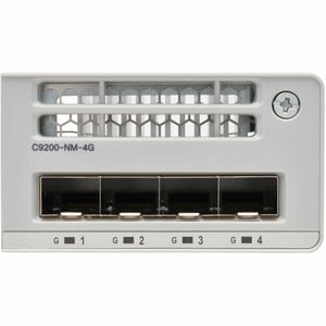 Cisco 4 x 1G/10G Network Module - For Data Networking10 Gigabit Ethernet - 10GBase-X - 4.0 x Expansion Slots