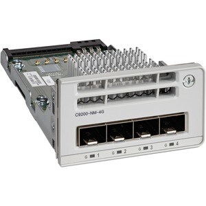 Cisco 4 x 1GE Network Module - For Data NetworkingGigabit Ethernet - 1000Base-X - 4.0 x Expansion Slots