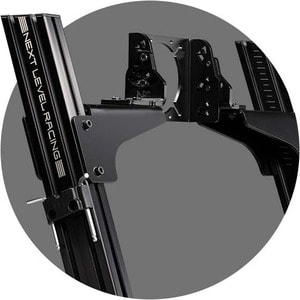 Next Level Racing TElite Lite Front & Side Mount Edition - For Gaming - Aluminum, Carbon Steel