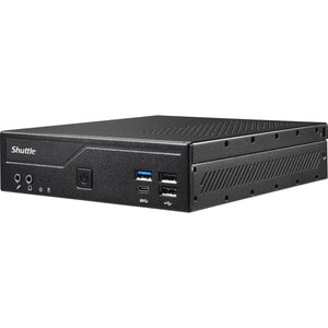 Shuttle Slim PC DH610 , S1700, 1x HDMI, 2x DP , 1x 2.5" , 2x M.2, 2x LAN (Intel 1G + 2.5G), 2x COM, 24/7 Dauerbetrieb, ink