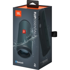 JBL Flip Essential 2 Portable Bluetooth Speaker System - 20 W RMS - Gun Metal - 65 Hz to 20 kHz - Battery Rechargeable - 1