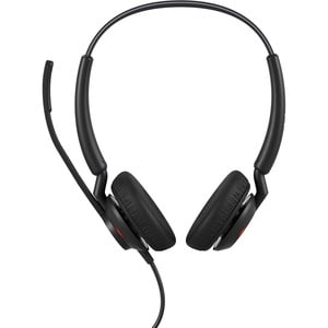 Jabra Engage 40 Wired On-ear Stereo Headset - Black - Binaural - Ear-cup - 50 Hz to 20 kHz - USB Type C