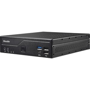 Shuttle XPC slim DH610S Barebone System - Slim PC - Socket LGA-1700 - 1 x Processor Support - Intel H610 Chip - 64 GB DDR4