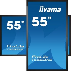 iiyama ProLite T5562AS-B1 55 Zoll Class LCD-Touchscreen-Monitor - 16:9 Format - 8 ms Reaktionszeit - 138,7 cm (54,6 Zoll) 