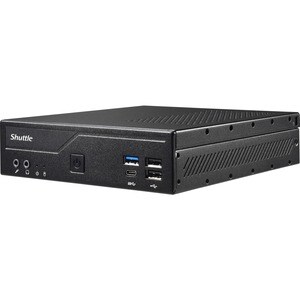 Shuttle XPC slim DH610S Barebone-System - Slim PC - Sockel LGA-1700 - 1 x Prozessor-Support - Intel H610 Chip - 64 GB DDR4