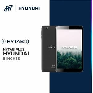 Hyundai HyTab Plus 8WB1 Tablet - 8" HD - 32 GB Storage - Black - Quad-core (4 Core) - Upto 128 GB Memory Card Supported Ca