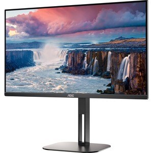 AOC 27V5C/BK 27" Class Full HD LCD Monitor - 16:9 - Black - 68.6 cm (27") Viewable - In-plane Switching (IPS) Technology -