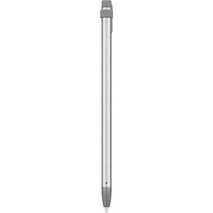 Lápiz óptico Logitech Crayon - Capacitivo/a Tipo de pantalla táctil admitida - Punta de stylus reemplazable - Aluminio, Ca