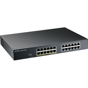 ZYXEL Smart GS1915 GS1915-24EP 24 Ports Manageable Ethernet Switch - Gigabit Ethernet - 10/100/1000Base-T - 2 Layer Suppor