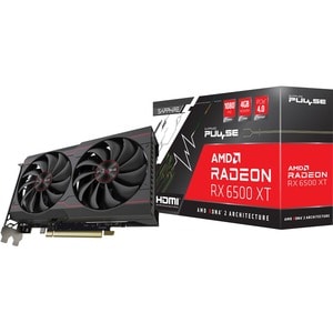 Sapphire AMD Radeon RX 6500 XT Graphic Card - 4 GB GDDR6 - 7680 x 4320 - 2.69 GHz Game Clock - 2.83 GHz Boost Clock - 64 b