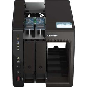 QNAP Turbo NAS TS-253E-8G 2 x Gesamtzahl Einschübe SAN/NAS-Speichersystem - 4 GB Größe Flash-Speicher - Intel Celeron J641