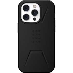 Urban Armor Gear Civilian Rugged Case for Apple iPhone 14 Pro Max Smartphone - Black - Drop Resistant, Shock Absorbing, Im