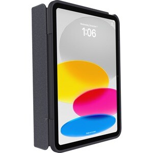 OtterBox Symmetry Series 360 Elite Carrying Case (Folio) Apple iPad (10th Generation) and iPad (A16) - Scholar (Black/Clea