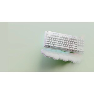 Logitech G G715 Teclado Gaming - Sem fios Conectividade - LED RGB - Inglês (EUA) - QWERTY Layout - Branco - Mecânica Inter