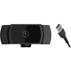 Verbatim Webcam - 2 Megapixel - 30 fps - Black - USB 2.0 - 1 Pack(s) - 1920 x 1080 Video - CMOS Sensor - Auto-focus - 65° 