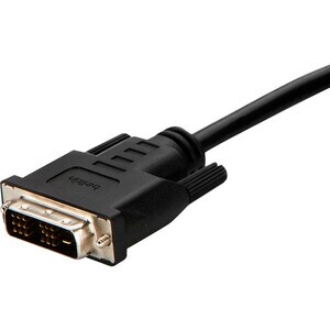 Belkin 3,05 m DVI/HDMI Videokabel für Videogerät, Monitor, KVM-Umschalter - TAA-konform - Zweiter Anschluss: 1 x DVI Digit