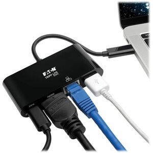 Station d'accueil Tripp Lite series U444-06N-HGUB-C USB Type C pour Ordinateur de bureau, Tablette PC, Notebook, Smartphon