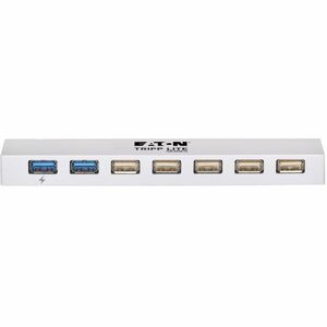 Hub USB Tripp Lite series U360-007C-2X3 - USB 3.0 Micro-B - Externe - Blanc - 7 Total de ports USB - 5 Port(s) USB 2.0 - 2