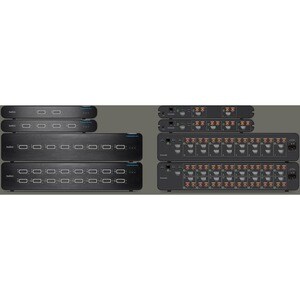 Belkin Secure F1DN104KVM-UN-4 KVM-Switchbox - TAA-konform - 4 Computer - 1 Lokaler Benutzer(n) - 3840 x 2160 - 4 x PS/2-Po