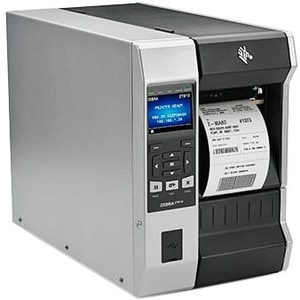 Zebra ZT610 Industrial Direct Thermal/Thermal Transfer Printer - Monochrome - Label Print - USB - Serial - Bluetooth - 762
