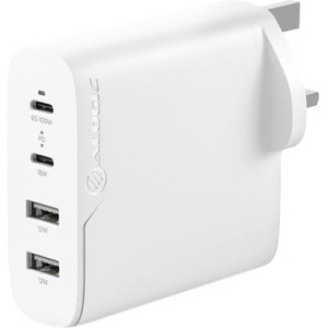 4 Port 100W USB-C USB-A GaN Charger - With 2m USB-C Cable Laptop iPhone iPad Smartphone