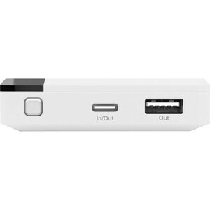 Alogic Power Bank - White - For Qi-enabled Device - Lithium Ion (Li-Ion) - 10000 mAh - 3 x USB - White