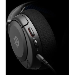 SteelSeries Arctis Nova 1X Wired On-ear Stereo Gaming Headset - Black - Binaural - Ear-cup - 36 Ohm - 20 Hz to 22 kHz - 12
